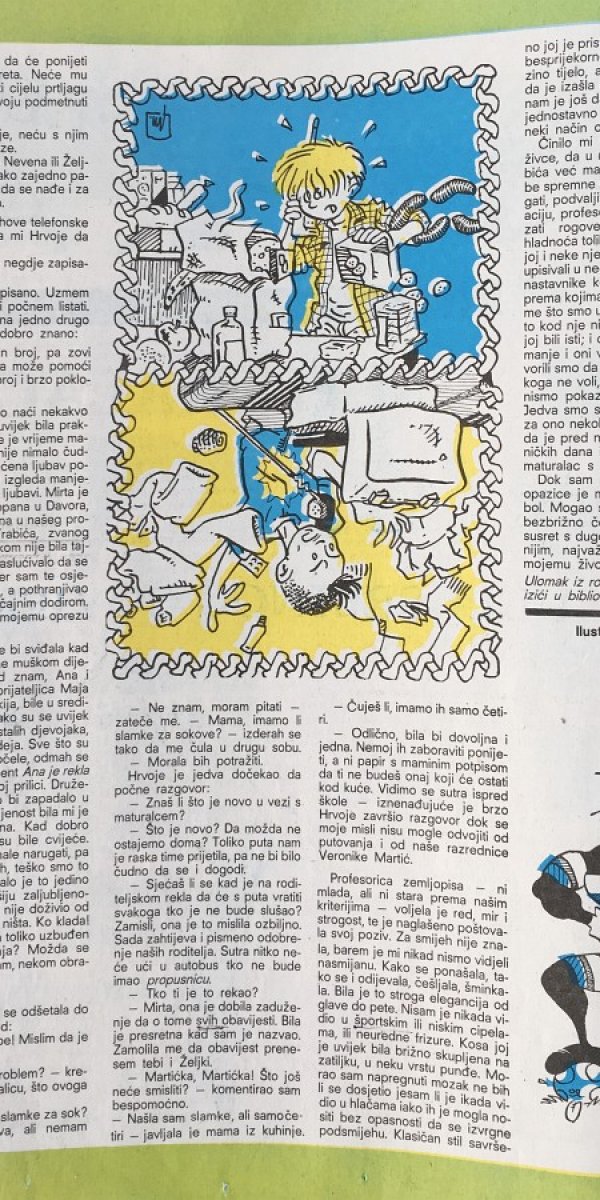 Modra lasta maturalac prije maturalca, broj 2, 1993